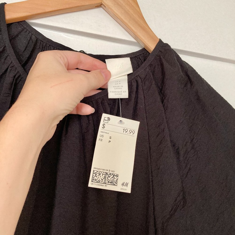 H&M billowy oversized dress size S